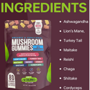 Suplemento Mushroom Ashwagandha 80 Gomas